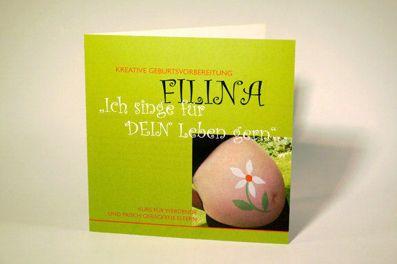 Broschüre Filina Geburtsvorbereitung